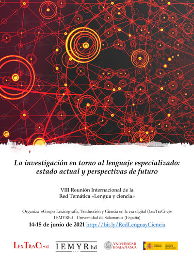 VIII Reunión Internacional de la Red Temática «Lengua y ciencia». La investigación en torno al lenguaje especializado: estado actual y persp